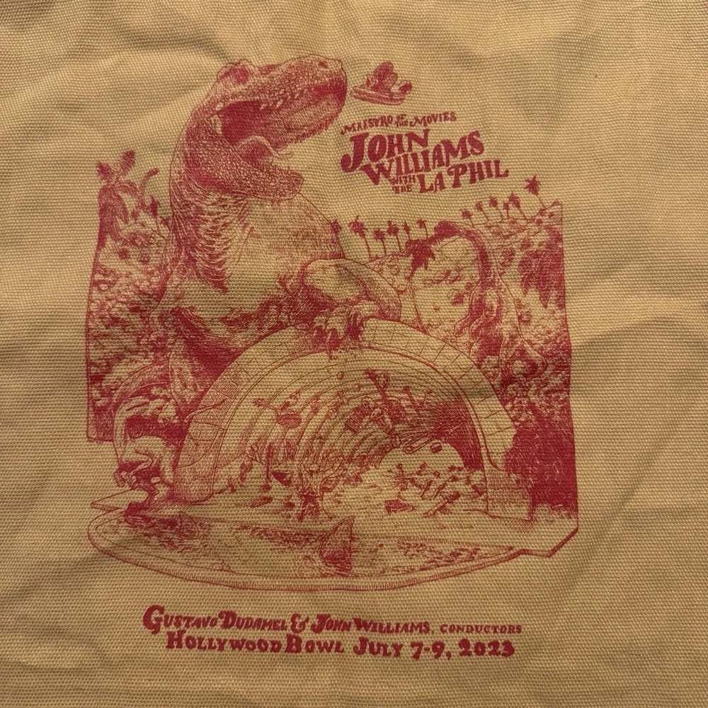 John‎ Williams LA Philharmonic Hollywood Bowl 2023 Tote Bag